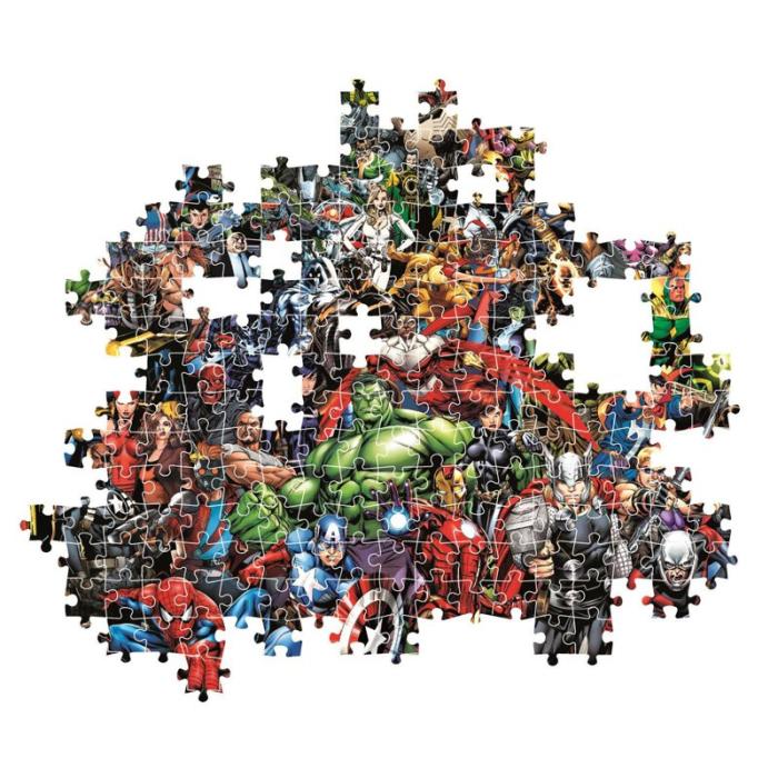 CLEMENTONI - CLEMENTONI Pussel 1000 Pcs Impossible CB Marvel Avengers