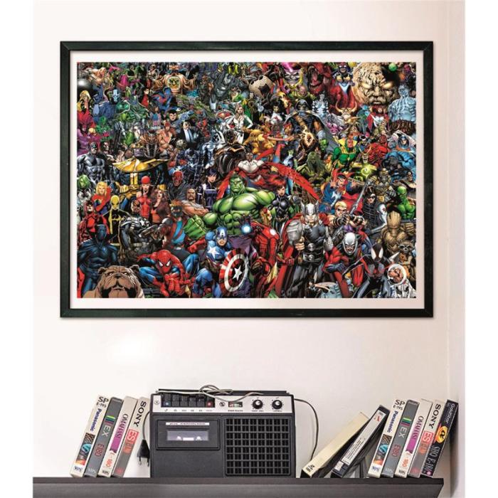 CLEMENTONI - CLEMENTONI Pussel 1000 Pcs Impossible CB Marvel Avengers