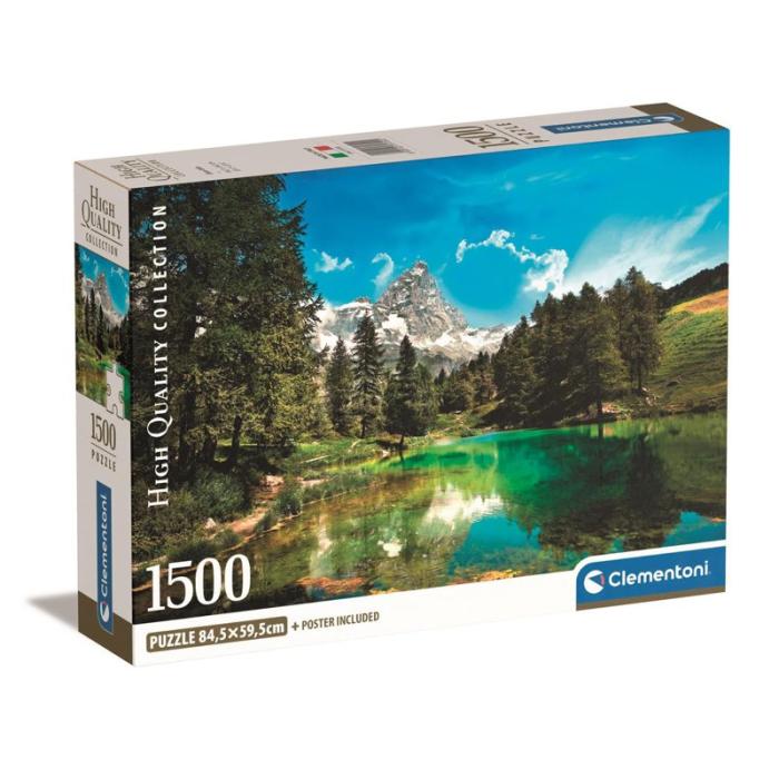 CLEMENTONI - CLEMENTONI Pussel 1500 Pcs CB High Quality Collection Blue Lake