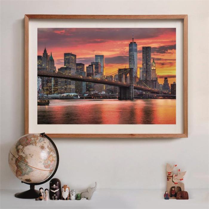 CLEMENTONI - CLEMENTONI Pussel 1500 Pcs CB High Quality Collection East River At Dusk