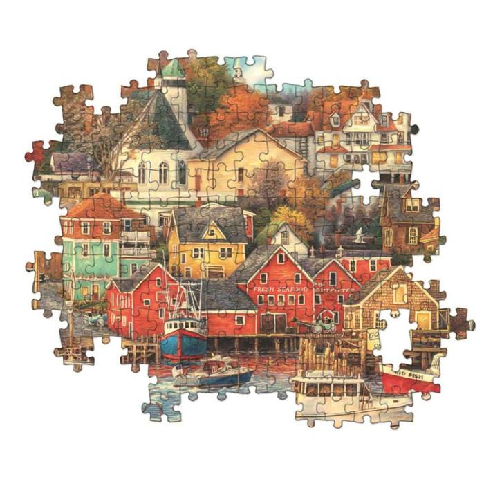CLEMENTONI - CLEMENTONI Pussel 1500 Pcs CB High Quality Collection Good Times Harbor