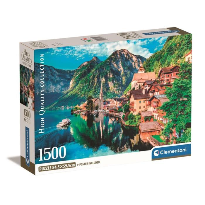 CLEMENTONI - CLEMENTONI Pussel 1500 Pcs CB High Quality Collection Hallstatt