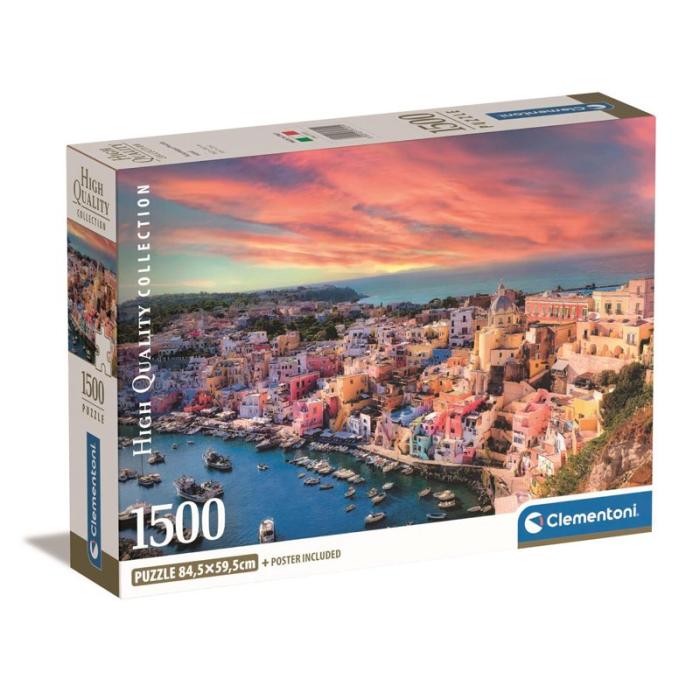 CLEMENTONI - CLEMENTONI Pussel 1500 Pcs CB High Quality Collection Procida Island