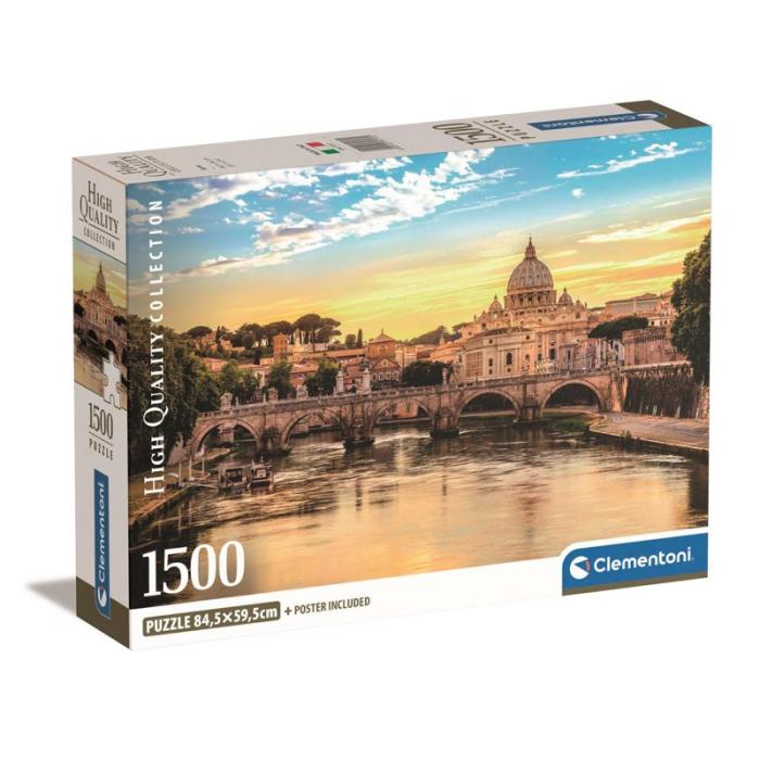 CLEMENTONI - CLEMENTONI Pussel 1500 Pcs CB High Quality Collection Rome
