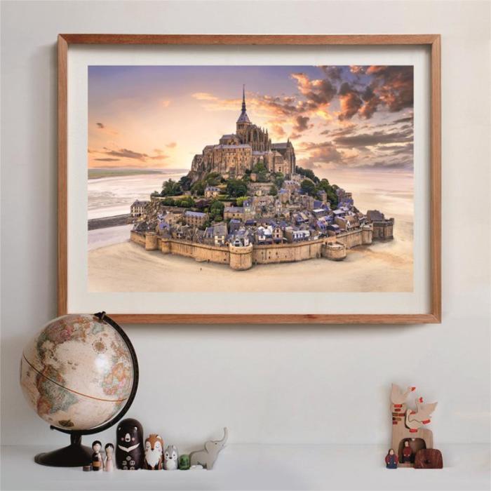 CLEMENTONI - CLEMENTONI Pussel 1500 Pcs CB Collection The Mont Saint-Michel Rising