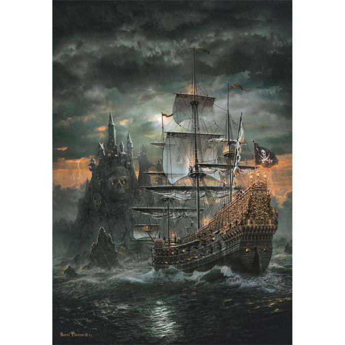 CLEMENTONI - CLEMENTONI Pussel 1500 Pcs CB High Quality Collection The Pirates Ship