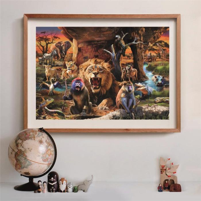 CLEMENTONI - CLEMENTONI Pussel 1500 Pcs CB High Quality Collection The Tribal Society