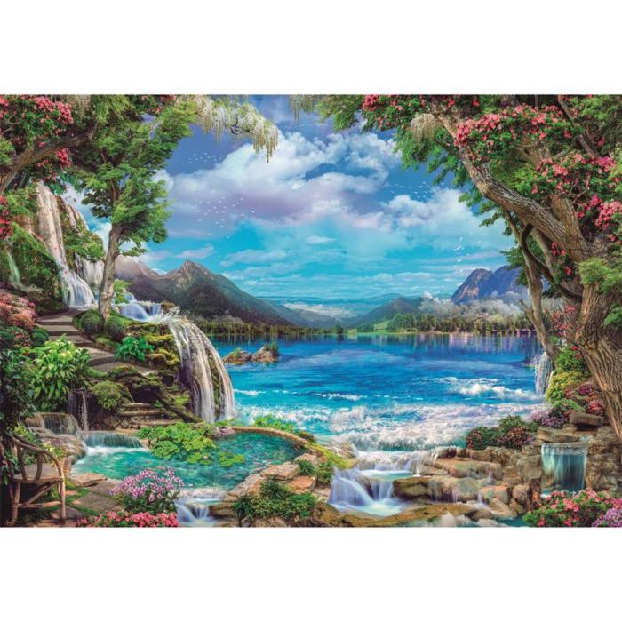 CLEMENTONI - CLEMENTONI Pussel 2000 Pcs High Quality Collection Paradise On Earth