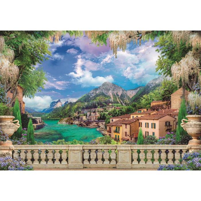 CLEMENTONI - CLEMENTONI Pussel 3000 Pcs High Quality Collection Lush Terrace On Lake