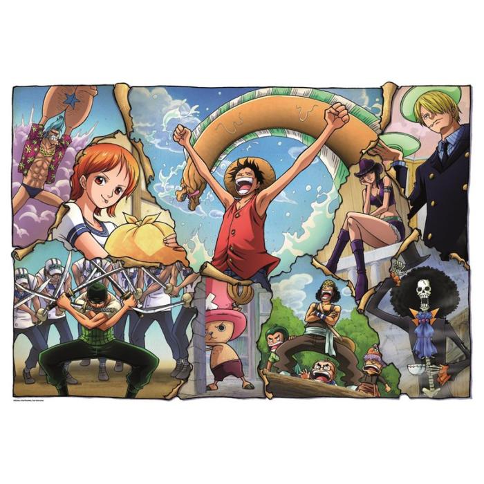 CLEMENTONI - CLEMENTONI Pussel 500 Pcs Anime Cube One Piece