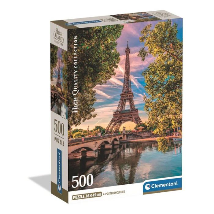 CLEMENTONI - CLEMENTONI Pussel 500 Pcs CB High Quality Collection Along The Seine