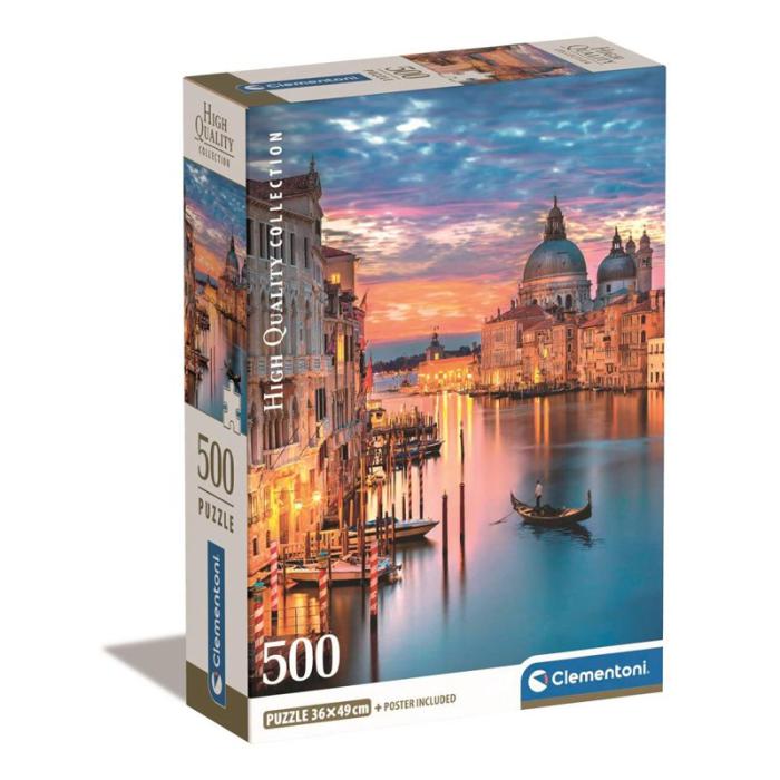 CLEMENTONI - CLEMENTONI Pussel 500 Pcs CB High Quality Collection Lighting Venice