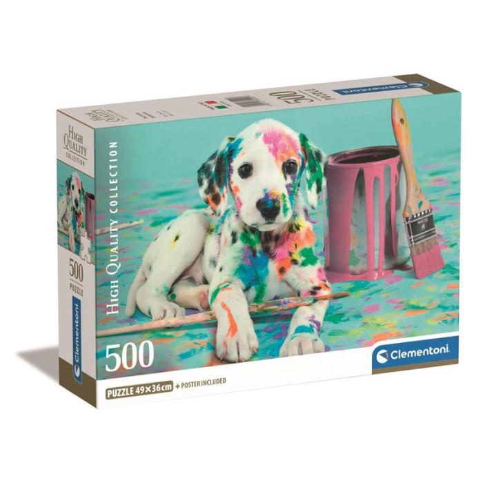 CLEMENTONI - CLEMENTONI Pussel 500 Pcs CB High Quality Collection The Funny Dalmatian