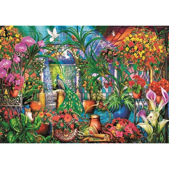 CLEMENTONI - CLEMENTONI Pussel 500 Pcs CB High Quality Collection The Greenhouse Caretakers