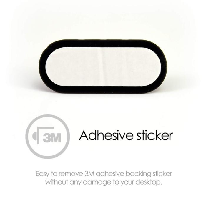 Desire2 - DESIRE2 Kabelclips Tidy 10pack Svart 4x1 kabel, 2x2 kablar, 2x3 kablar, 2x4