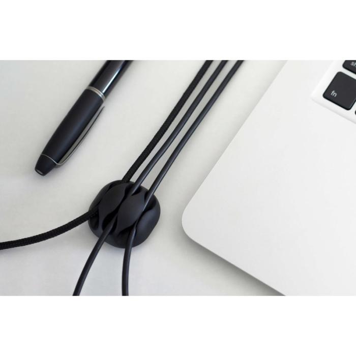 Desire2 - DESIRE2 Kabelclips Tidy 10pack Svart 4x1 kabel, 2x2 kablar, 2x3 kablar, 2x4