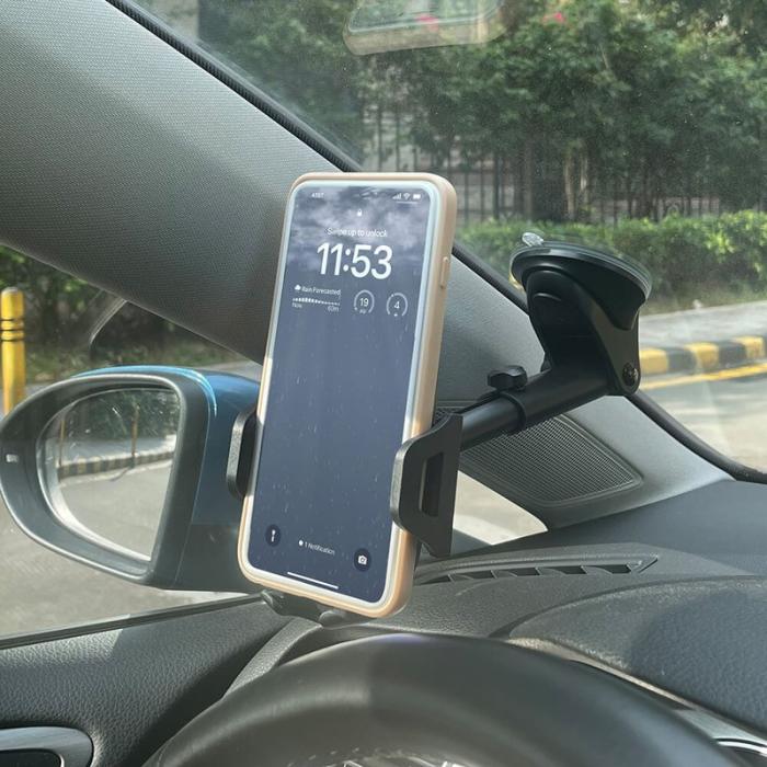 Desire2 - DESIRE2 Mobilhållare Sugkoppsfäste Utdragbar Arm