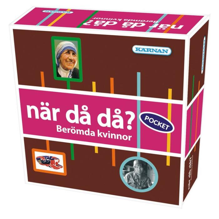 EGMONT - EGMONT Spel När Då Då?-pocket Berömda Kvinnor (SE)