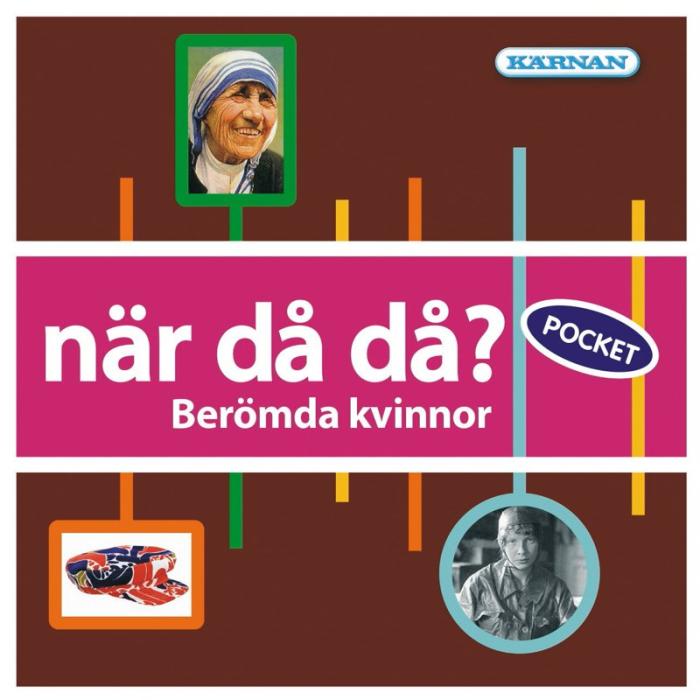 EGMONT - EGMONT Spel När Då Då?-pocket Berömda Kvinnor (SE)