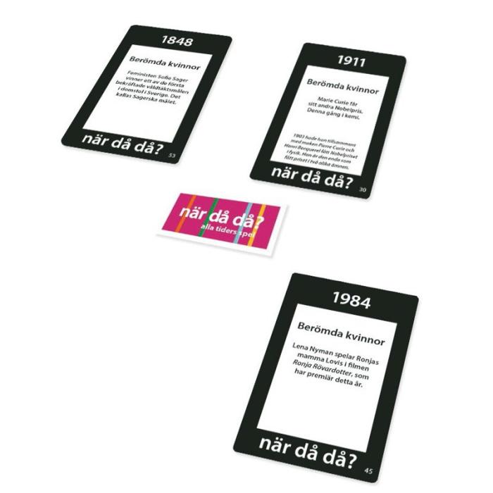EGMONT - EGMONT Spel När Då Då?-pocket Berömda Kvinnor (SE)