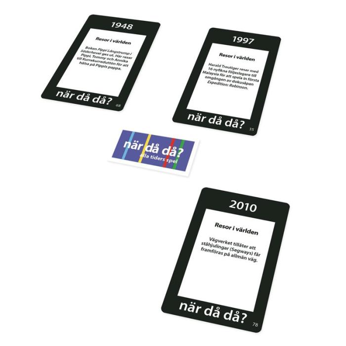 EGMONT - EGMONT Spel När Då Då?-pocket Resor i Världen (Nya frågor) (SE)