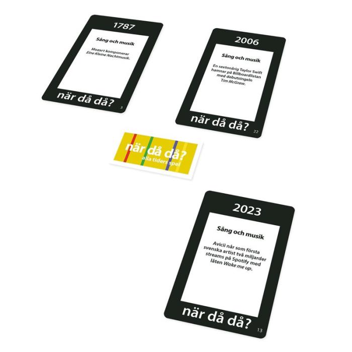 EGMONT - EGMONT Spel När Då Då?-pocket Sång och Musik (Nya frågor) (SE)