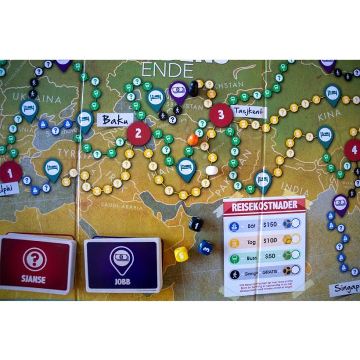 GAMES4U - GAMES4U Brädspel Først til Verdens Ende (NO)