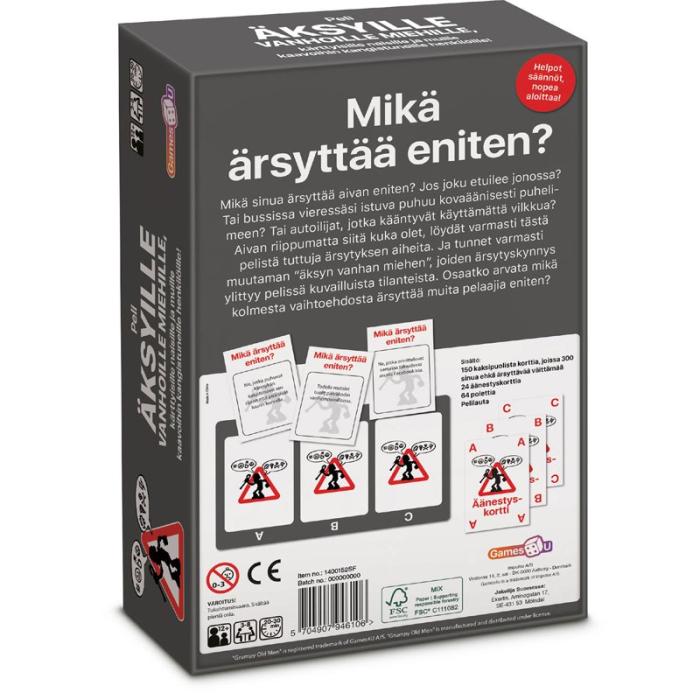 GAMES4U - GAMES4U Sällskapsspel Äksyille vanhoille meihille/Grumpy Old Men (FI)