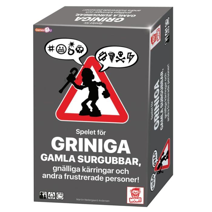 GAMES4U - GAMES4U Sällskapsspel Griniga gamla surgubbar/Grumpy Old Men (SE)