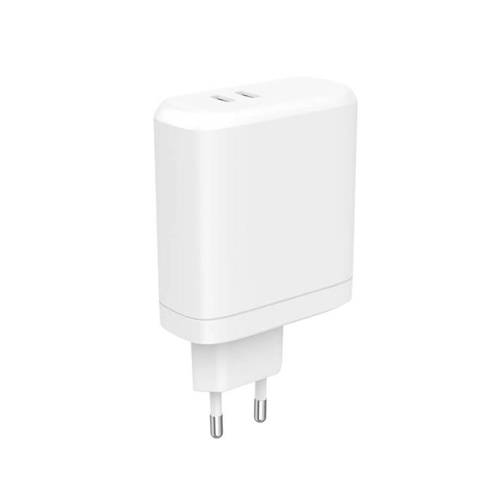 GEAR - GEAR Laddare 220V 2xUSB-C PD 60W Vit