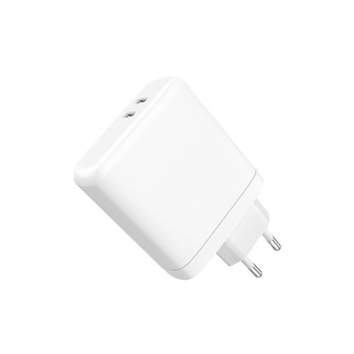 GEAR - GEAR Laddare 220V 2xUSB-C PD 60W Vit