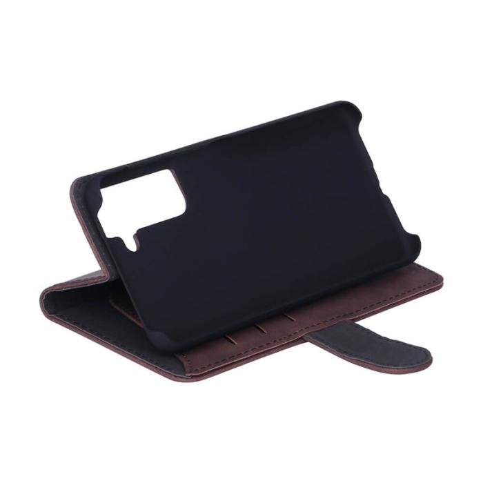 GEAR - GEAR Mobilfodral PU Brun - Samsung S21 FE 5G