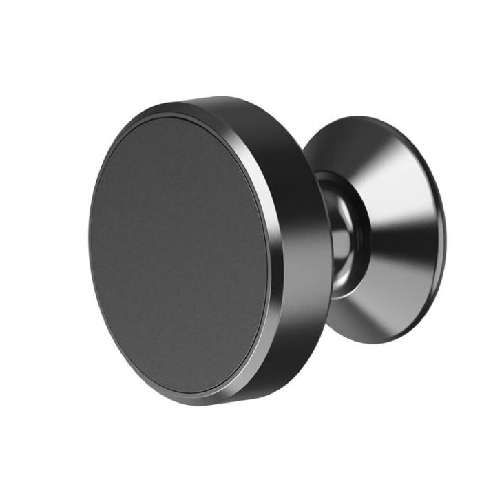 GEAR - GEAR Mobilhållare Magnetisk Svart Puck med Självhäftande Tejp