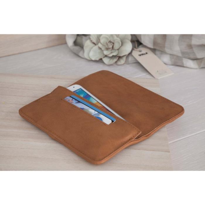 Golla - GOLLA AIR Mobil Wallet Fudge Mörkbrun Universal G1623