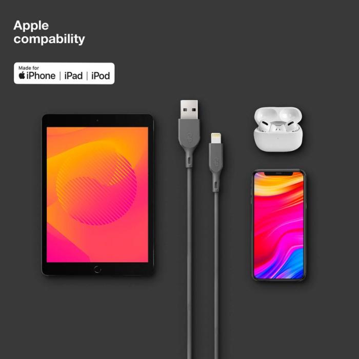 GP - GP Kabel USB-A Till Lightning CL1N 1m