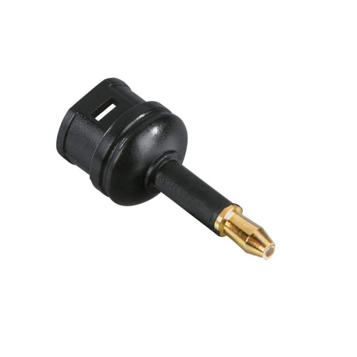 Hama - HAMA Adapter ODT Toslink 3.5mm Hona-Hane Guld Svart