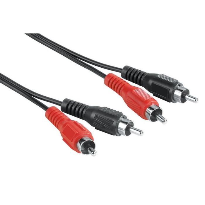 Hama - HAMA ER Kabel 2xRCA-2xRCA 2,5 m 2xHane-2xHane