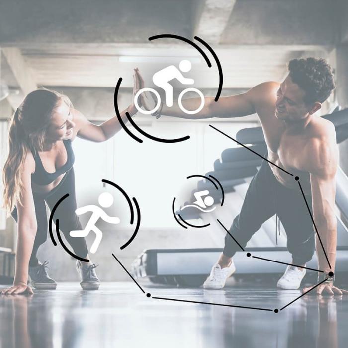 Hama - HAMA Fit Watch 4900 Smart Watch Blå