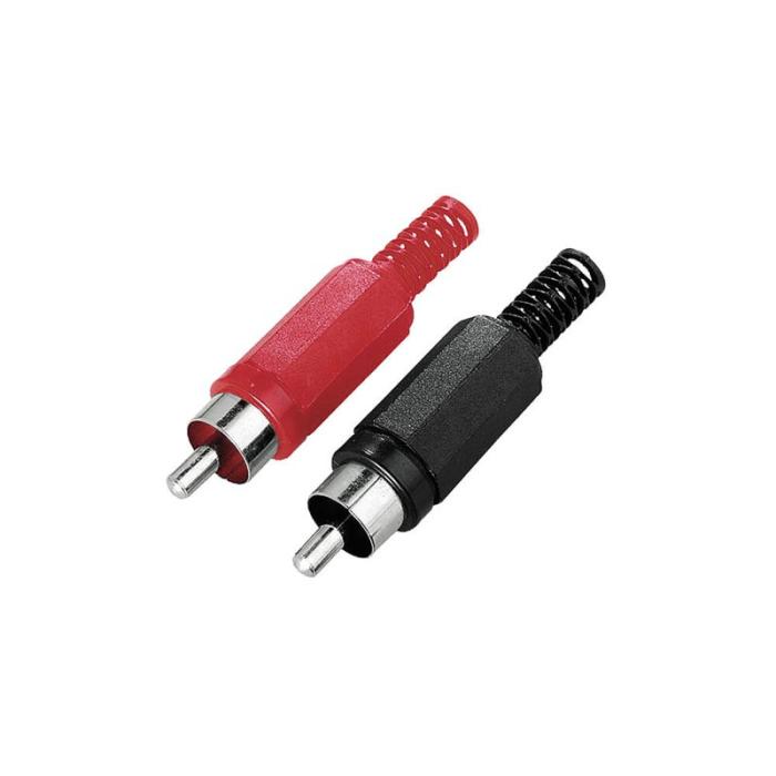 Hama - HAMA Hane RCA Lödbar Hane 2-pack