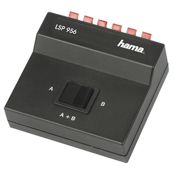 Hama - HAMA Högtalaromkopplare LSP956