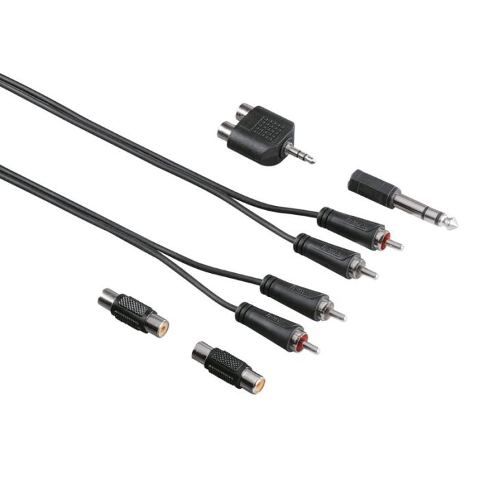 Hama - HAMA Kabel Audio Anslutningsset RCA 2.5m