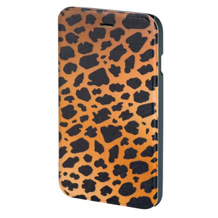 Hama - HAMA Mobilfodral Leopard Brun - iPhone 6/6S