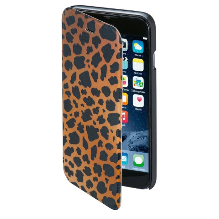 Hama - HAMA Mobilfodral Leopard Brun - iPhone 6/6S
