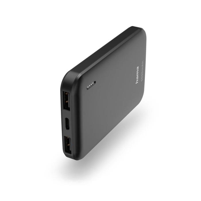 Hama - HAMA Powerbank 5000mah 2xUSB-A Antracit