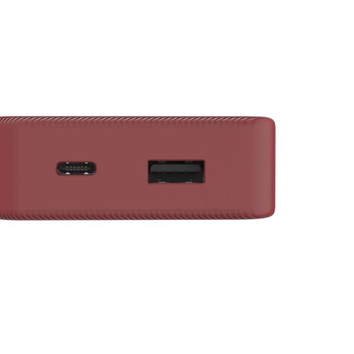 Hama - HAMA Powerbank Colour 10 10000mAh USB-C+USB-A Röd