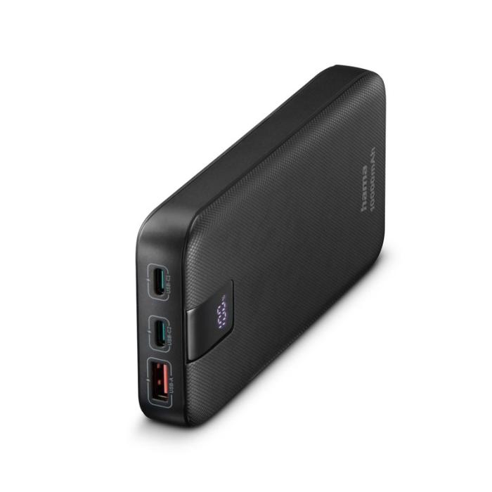Hama - HAMA Powerbank Pd 10000mah 2xUSB-C+1xUSB-A Antracit