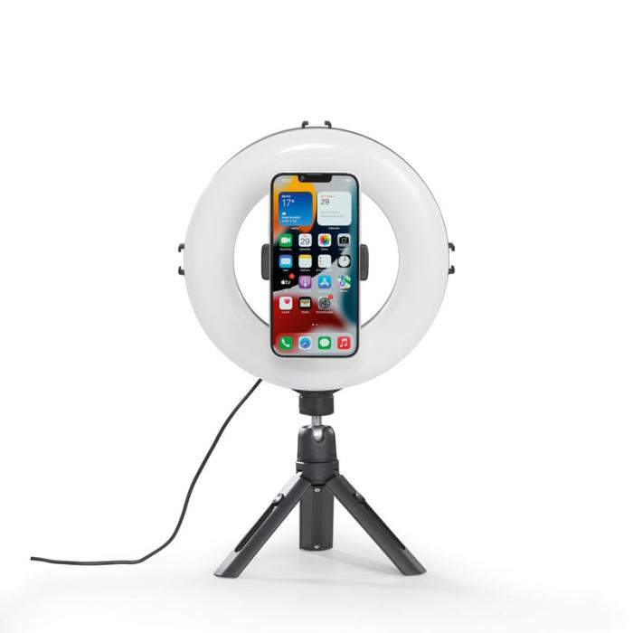 Hama - HAMA Ringlampa Spotlight Smart 80 Ii Set För Smartphones