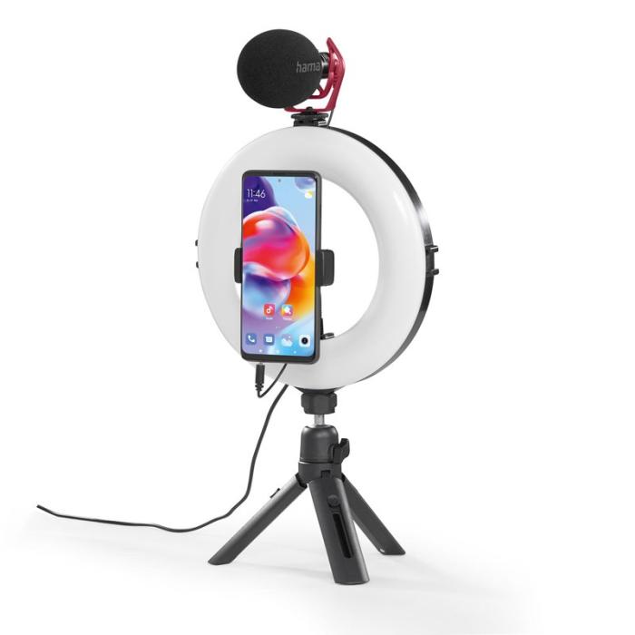 Hama - HAMA Ringlampa Spotlight Smart 80 Ii Set För Smartphones