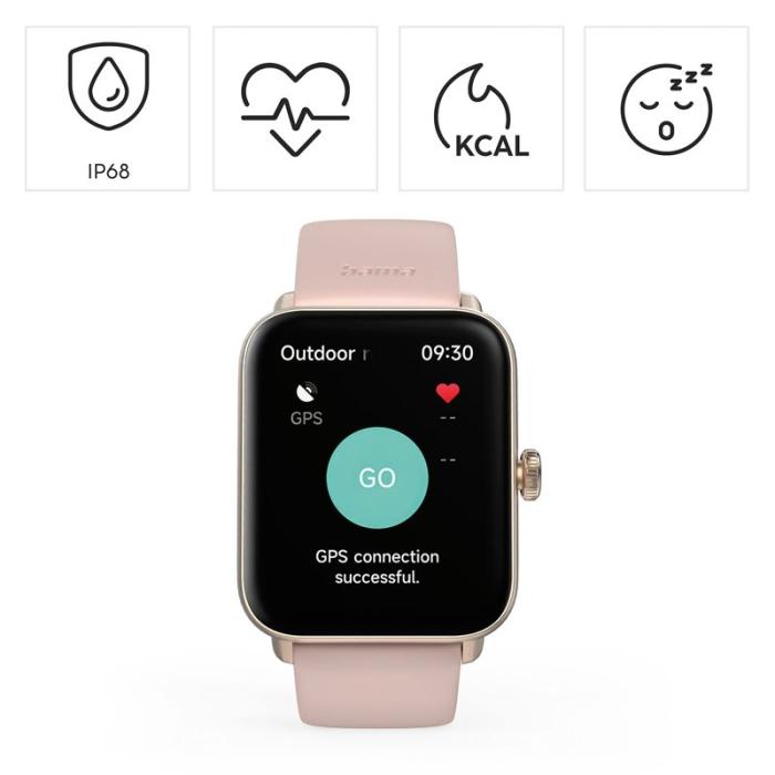 Hama - HAMA Smart Watch 6010 Roséguld