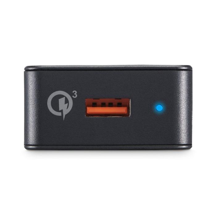 Hama - HAMA Snabbladdare Fast Charger 1x USB-A Qualcomm 19.5w Svart